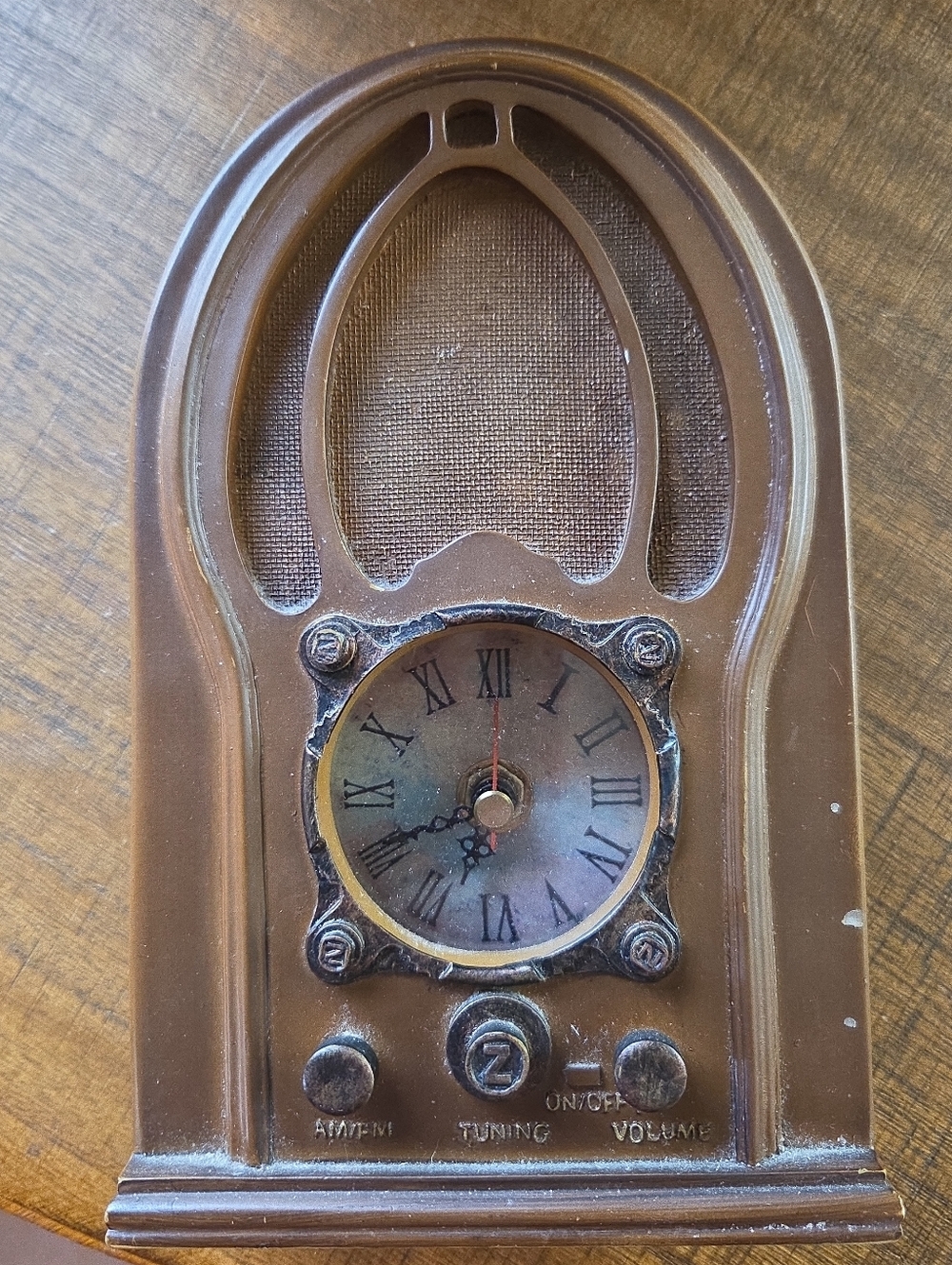 Wood clock
